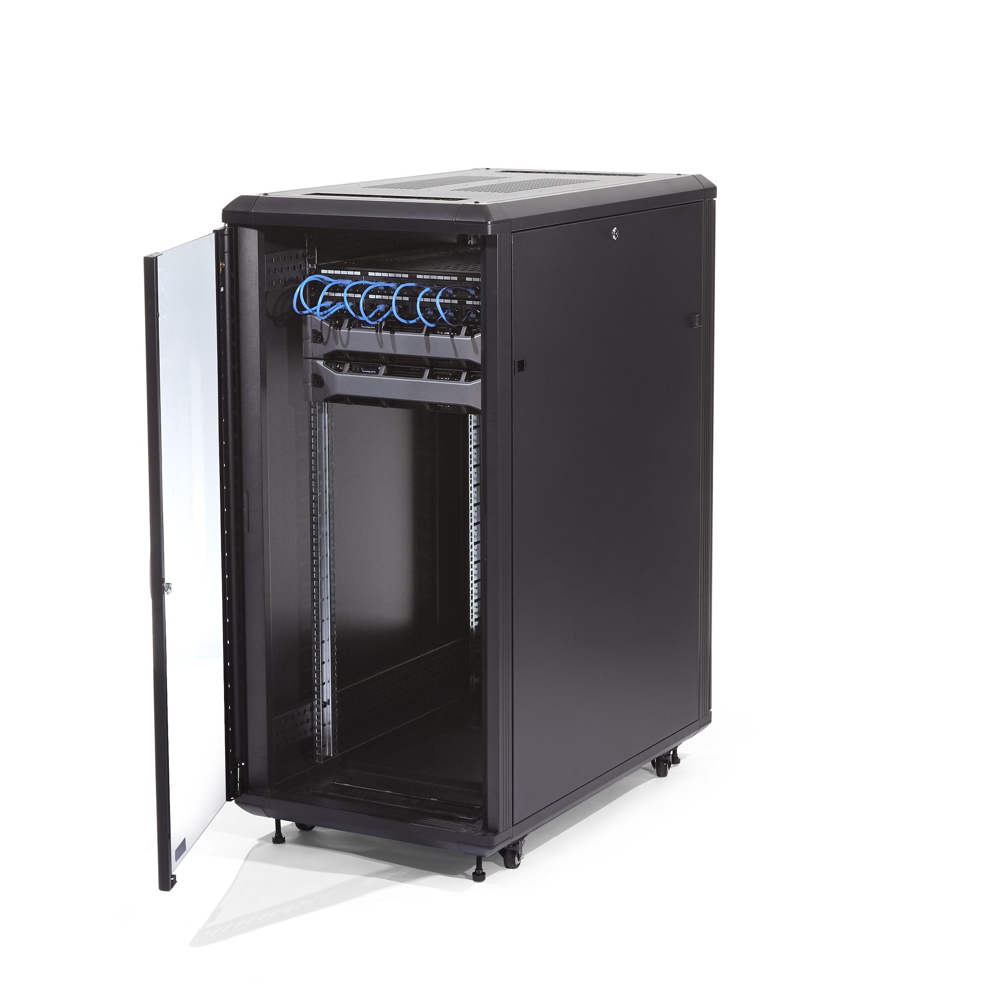Armadio rack 32U 19" 4 staffe regolabile