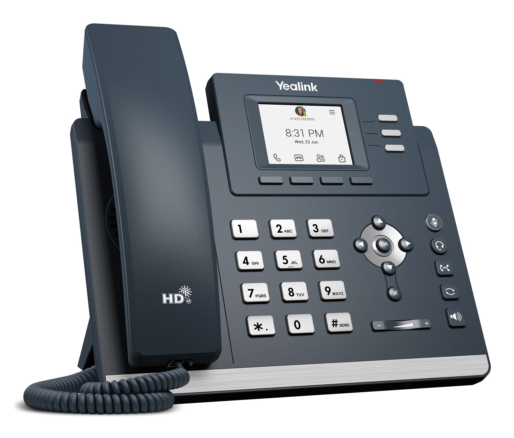 Yealink MP52 E2 Teams téléphone fixe Gris LCD