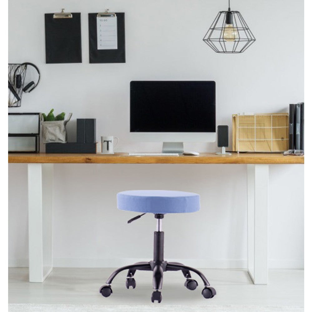Techly ICA-CT SGW-BL Tabouret de bureau bleu