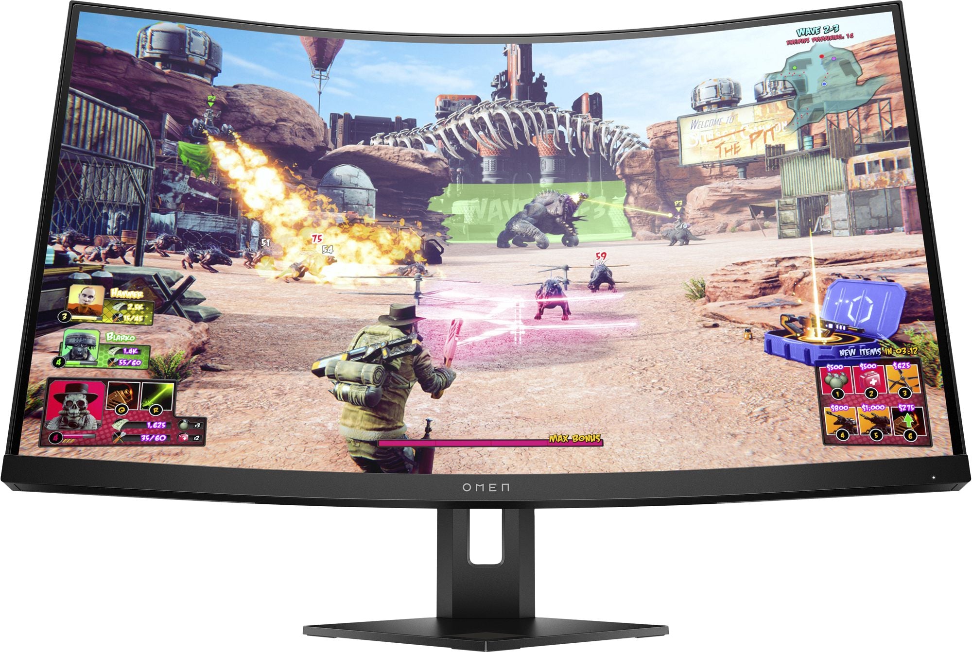 MNTR OMEN 27c QHD Gaming35D67AA#ABB