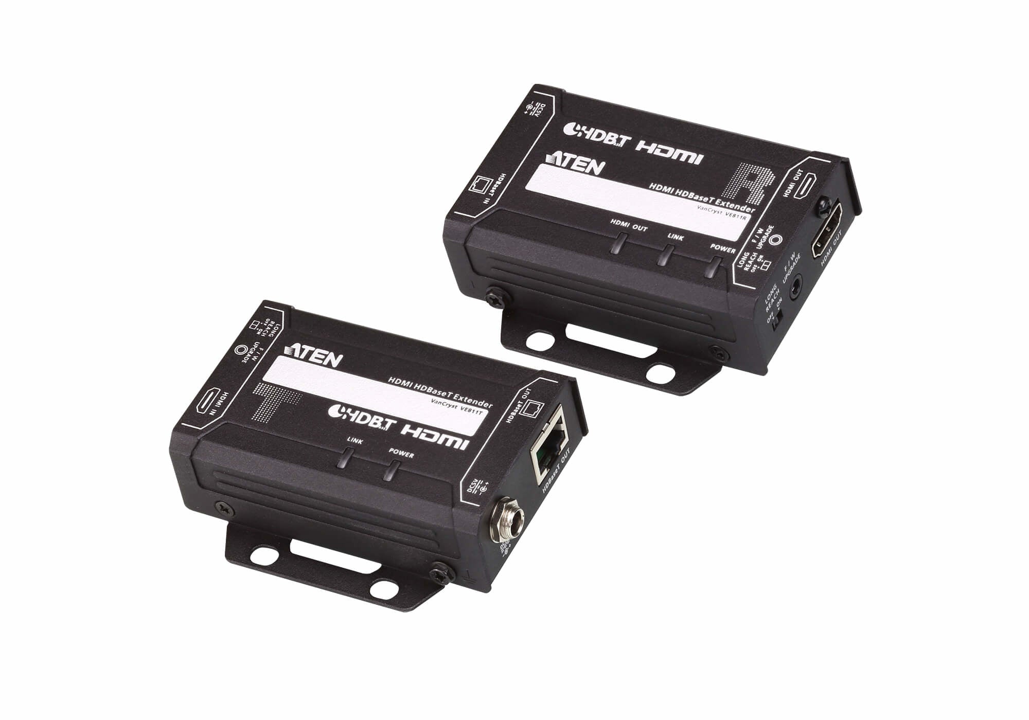ATEN VE811 - 4096 x 2160 pixels - Émetteur et récepteur AV - 150 m - Avec fil - Compatibilité 3D - HDCP