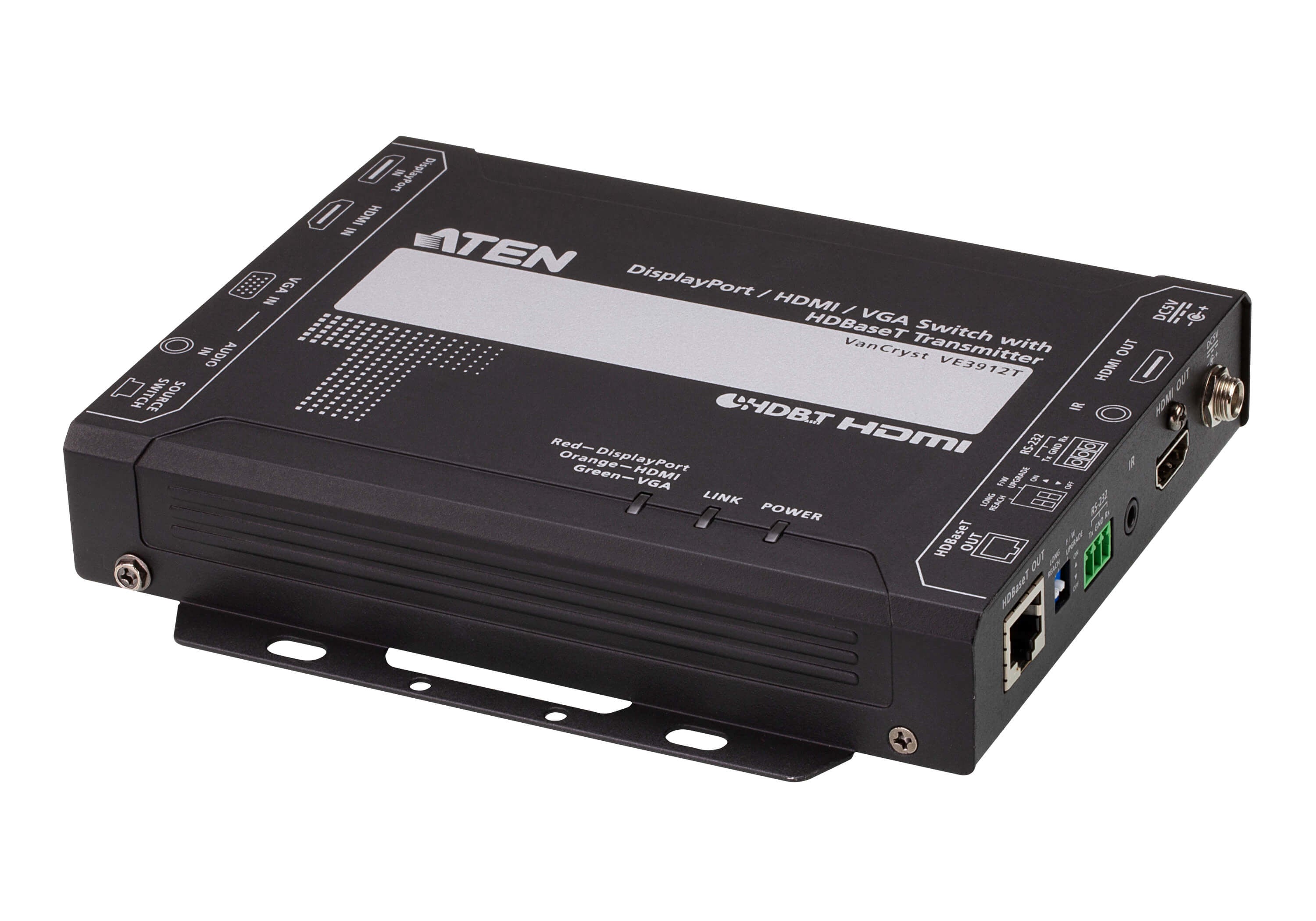 ATEN VE3912T transmetteur DP, VGA, HDMI HDBaseT sur 100m
