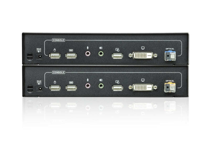 Aten CE680 extendeur DVI-D/USB sur 1 fibre monomode LC 600m