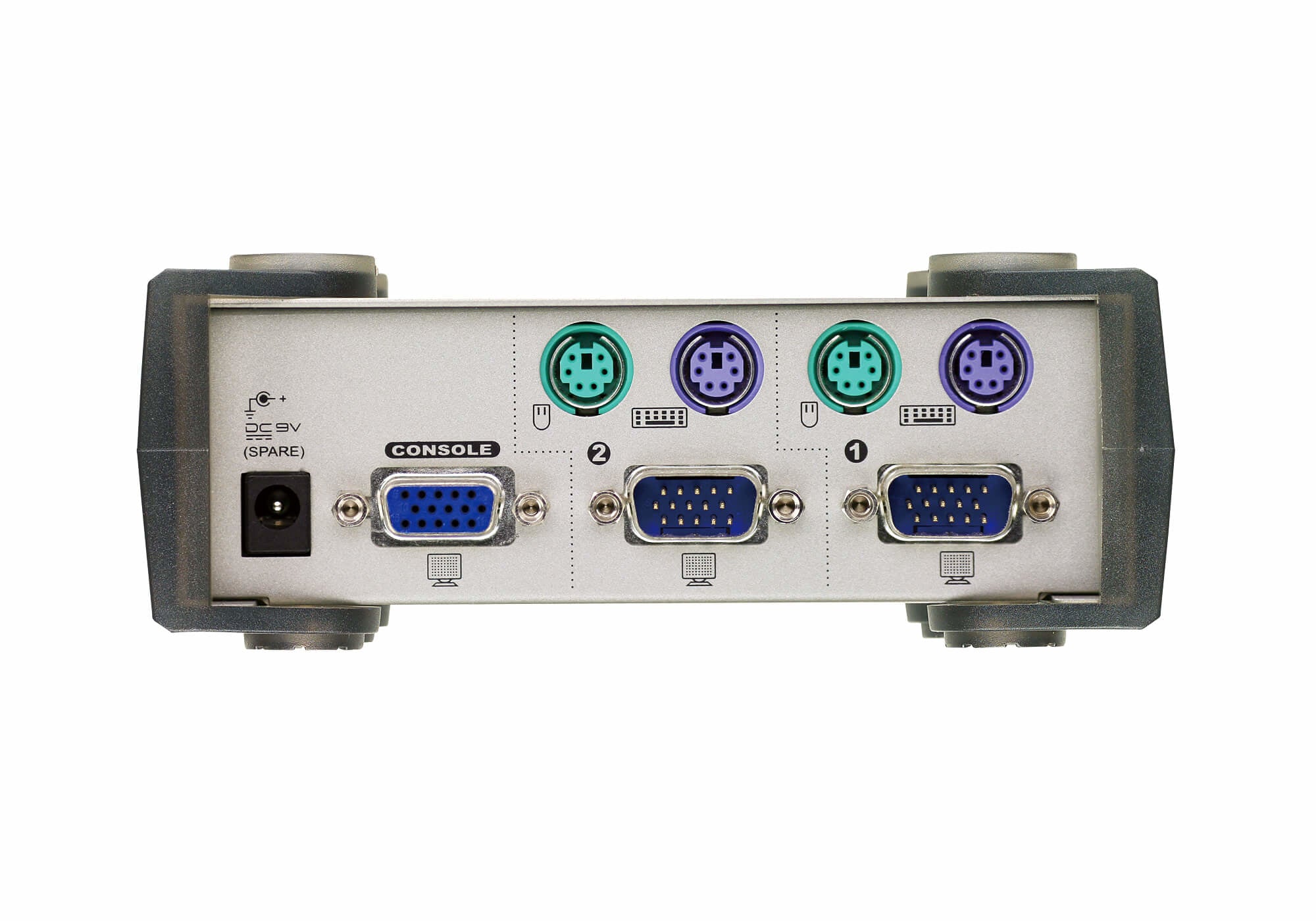 Aten CS82AC Switch KVM 2 U.C. PS2 + Cables