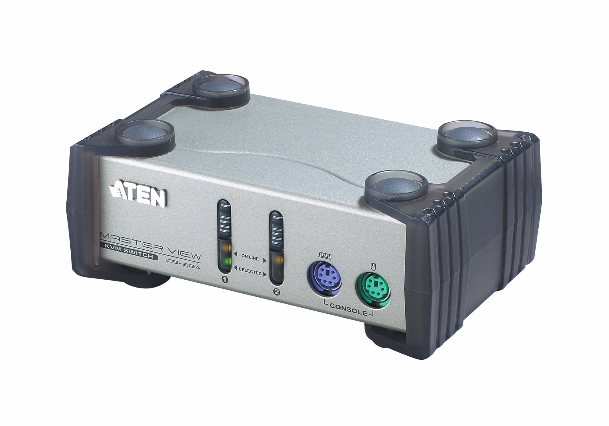 Aten CS82AC Switch KVM 2 U.C. PS2 + Cables