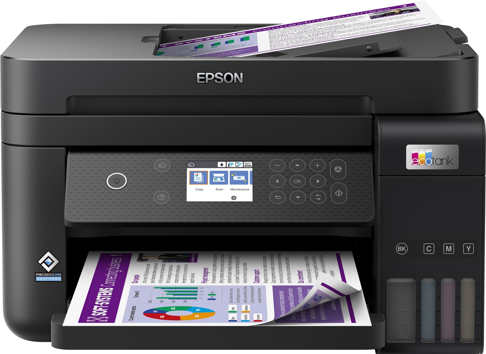 ***EPSON EcoTank ET-3850 Multifonction Jet d'encre couleur A4 rechargeable 15ppm