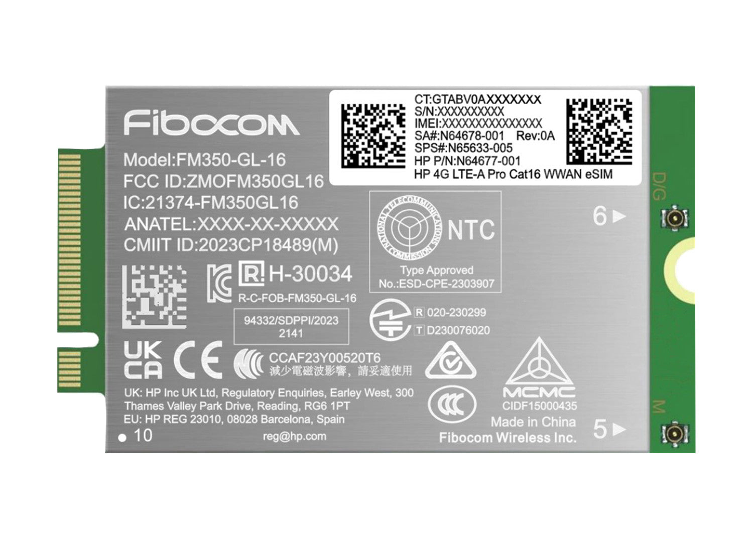 HP 4G LTE-AP WWAN