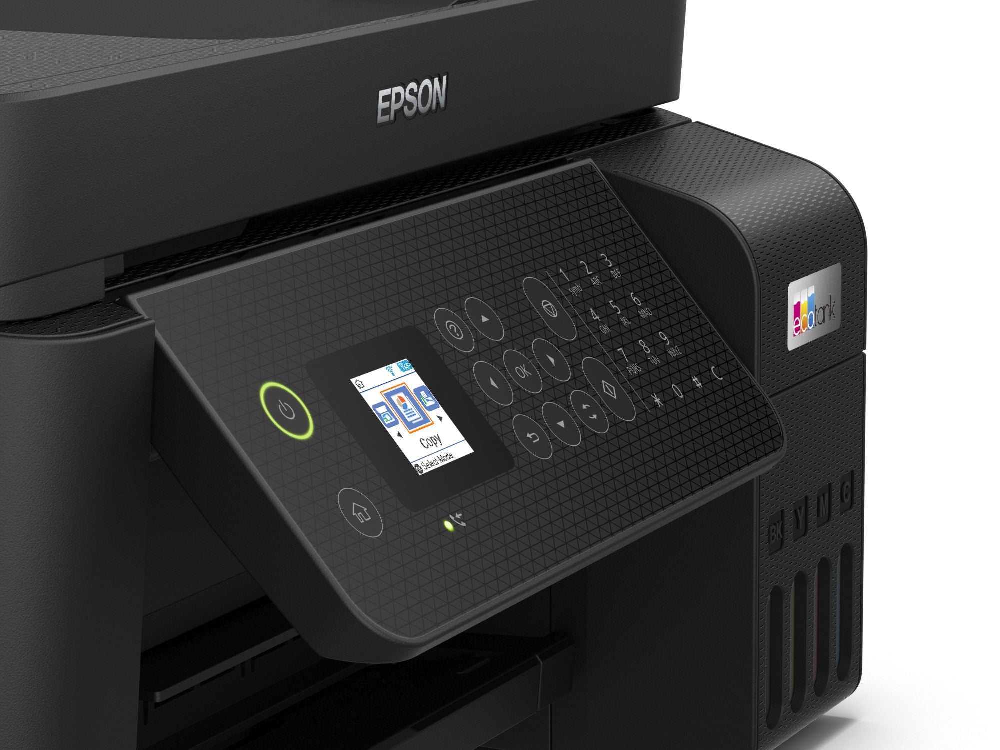 EPSON EcoTank ET-4800 MFP colour inkjet refillable A4 10ppm Print 100sheets USB LAN Wi-Fi Black