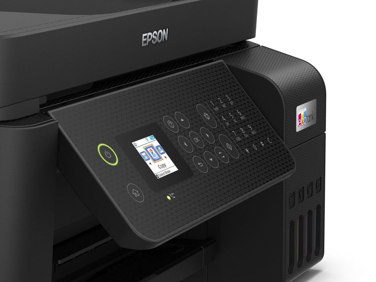 EPSON EcoTank ET-4800 MFP colour inkjet refillable A4 10ppm Print 100sheets USB LAN Wi-Fi Black