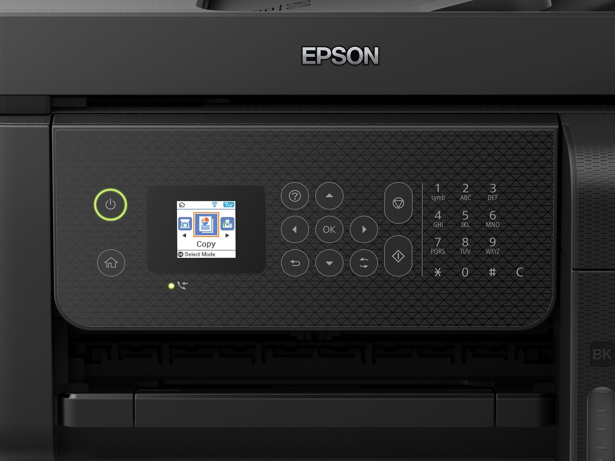 EPSON EcoTank ET-4800 MFP colour inkjet refillable A4 10ppm Print 100sheets USB LAN Wi-Fi Black