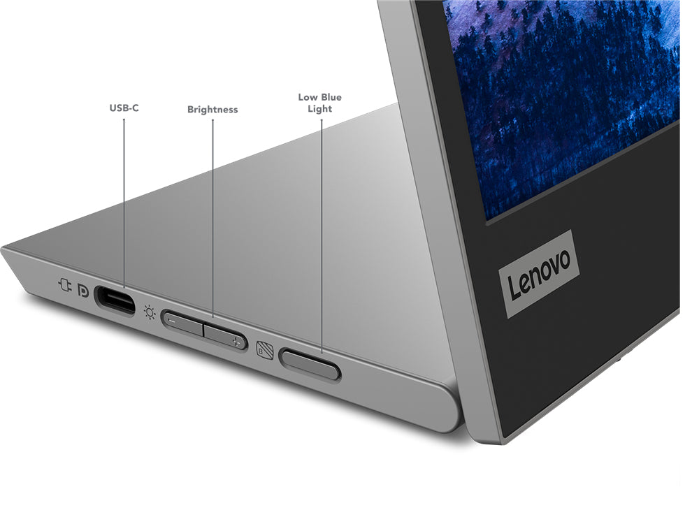 "Lenovo L15 écran plat de PC 39,6 cm (15.6"") 1920 x 1080 pixels Full HD LED Noir, Gris"
