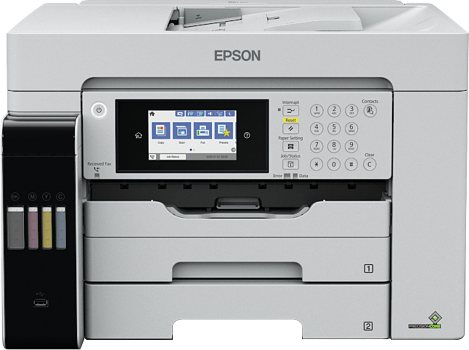 Epson EcoTank Pro M15180 - appareil tout-en-un d'impression - impression, numérisation, copie, fax 4800 x 1200 DPI A3+ DUPLEX DADF 25ppm Wi-Fi AirPrint