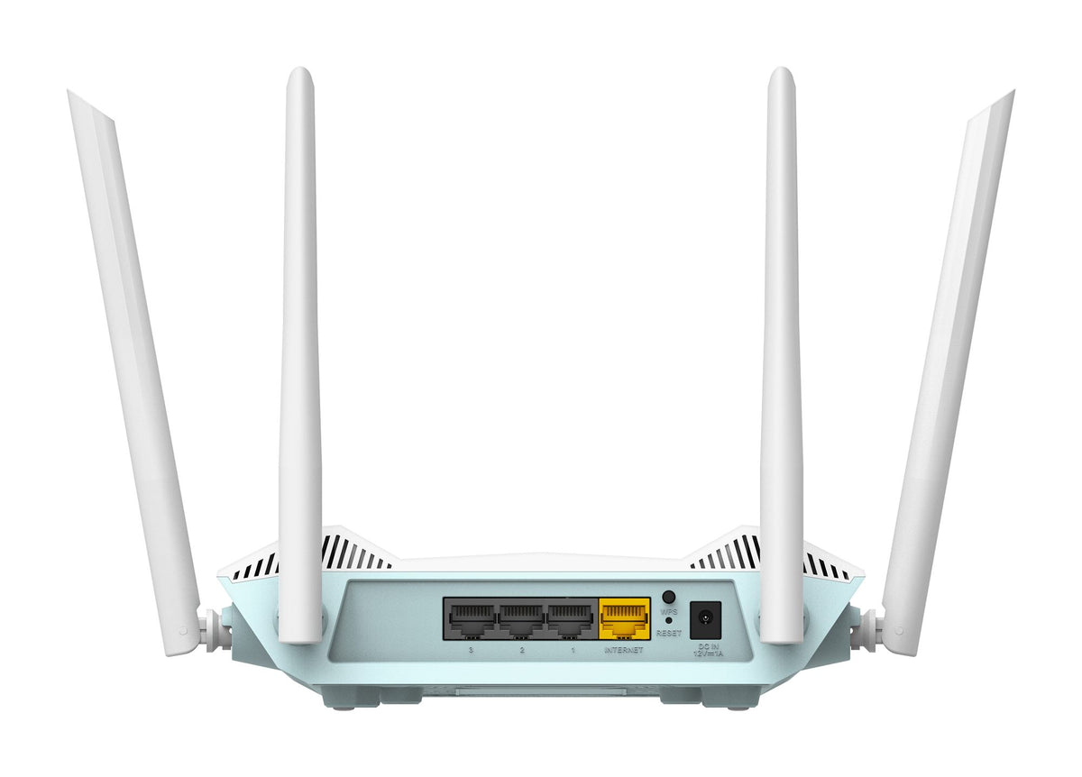 D-Link AX1500 R15 routeur sans fil Gigabit Ethernet Bi-bande (2,4 GHz / 5 GHz) Blanc
