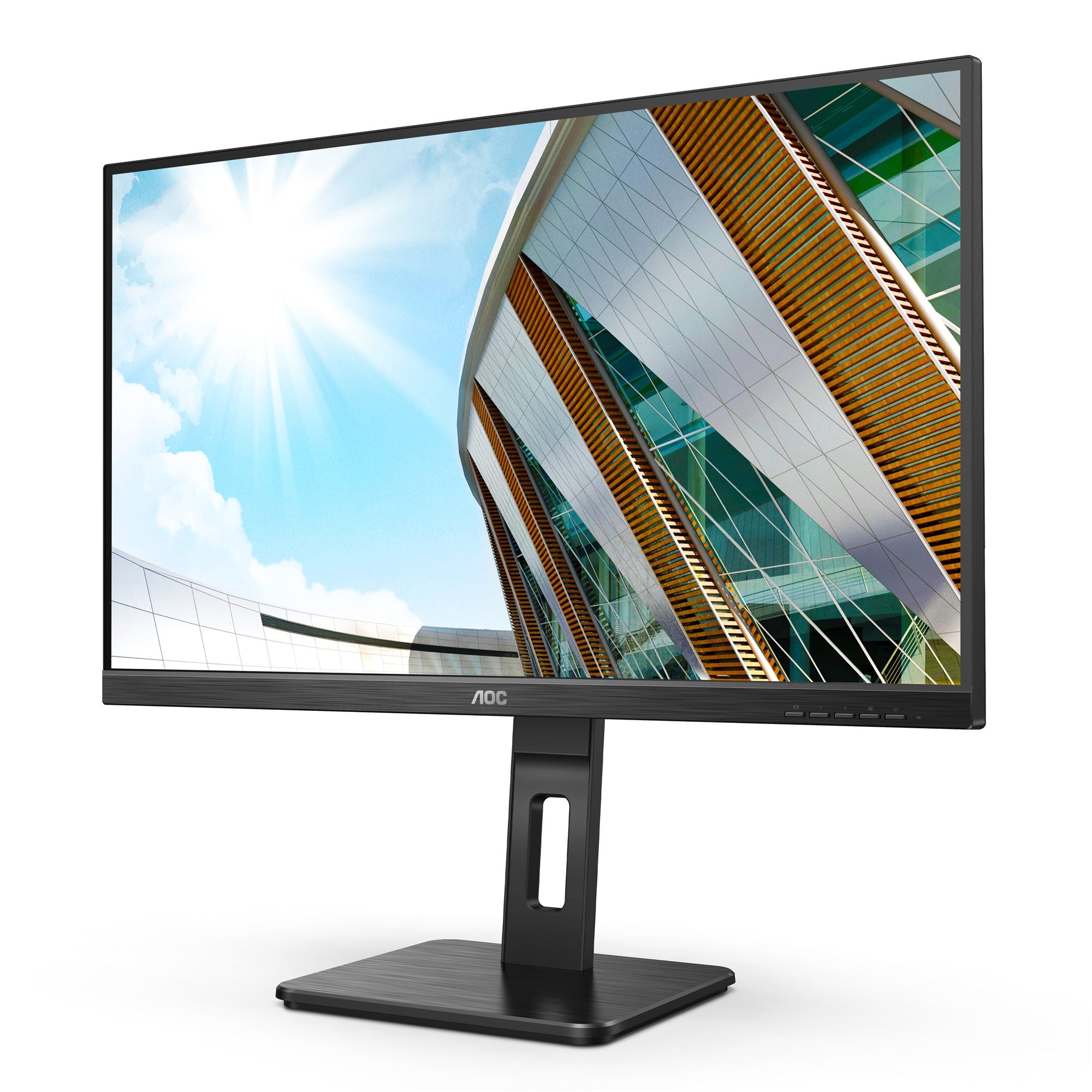 AOC 27P2Q 27p 1920x1080 FHD IPS 250cd/m2 1000:1 4ms HDMI DVI DisplayPort VGA haut-parleurs noir