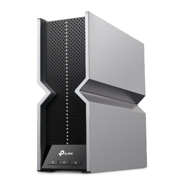 TP-LINK BE19000 Tri-Band Wi-Fi 7 Range Extender 1376 Mbps at 2.4GHz + 5760 Mbps at 5GHz + 11520 Mbps at 6GHz Desktop design