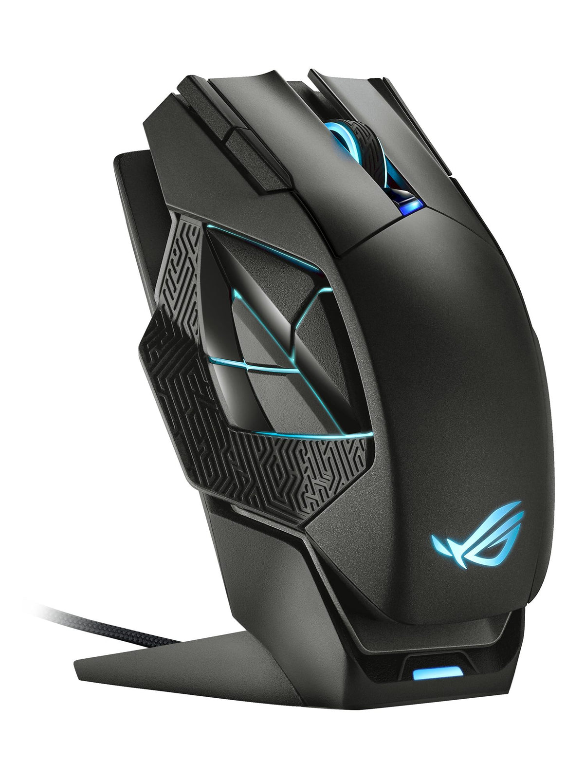 ASUS ROG Spatha X souris Gaming Droitier RF Wireless + USB Type-C Optique 19000 DPI