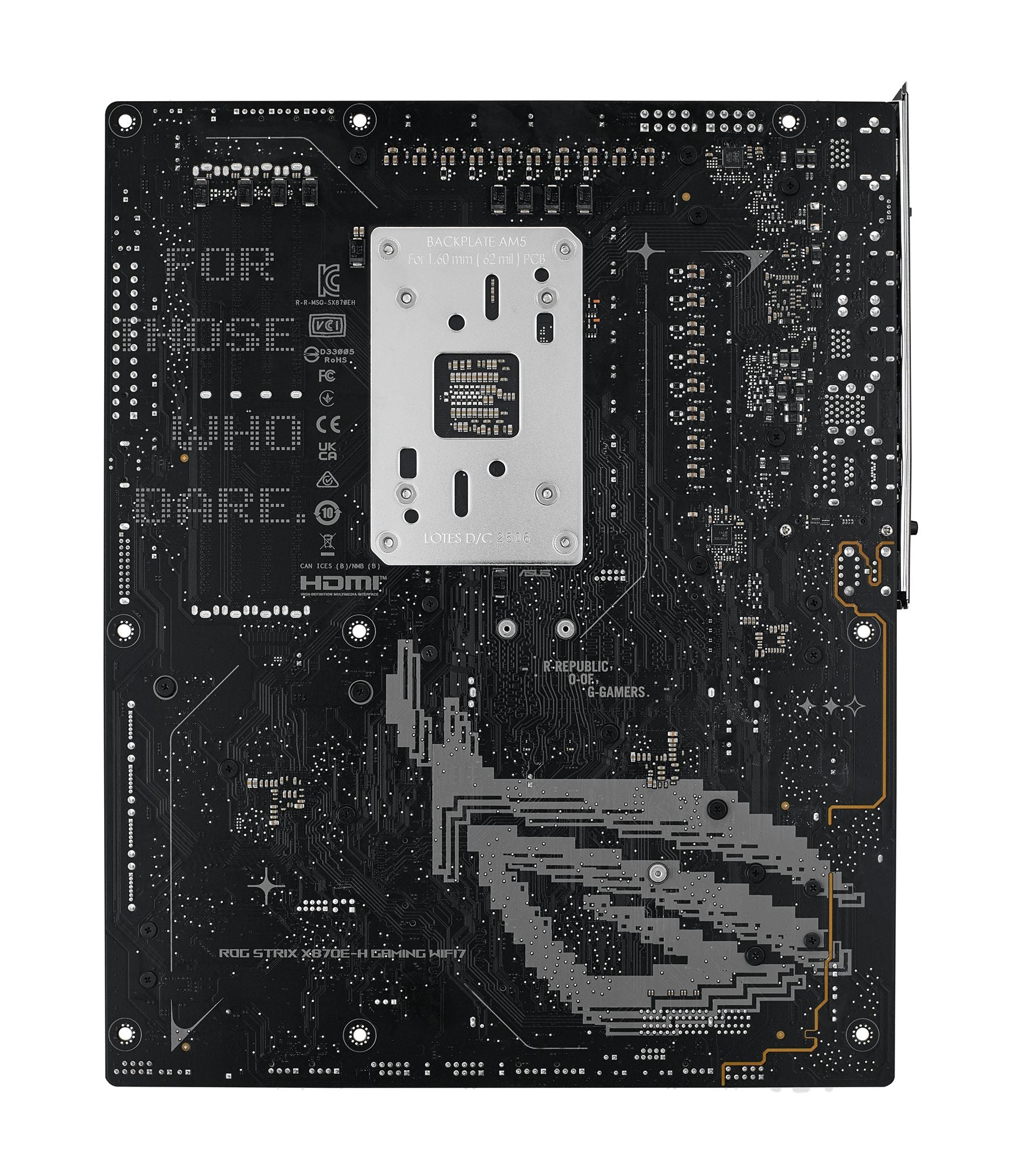 ASUS ROG STRIX X870E-H GAMING WIFI7 ATX AM5 DDR5 Motherboard 2xUSB4 1xHDMI