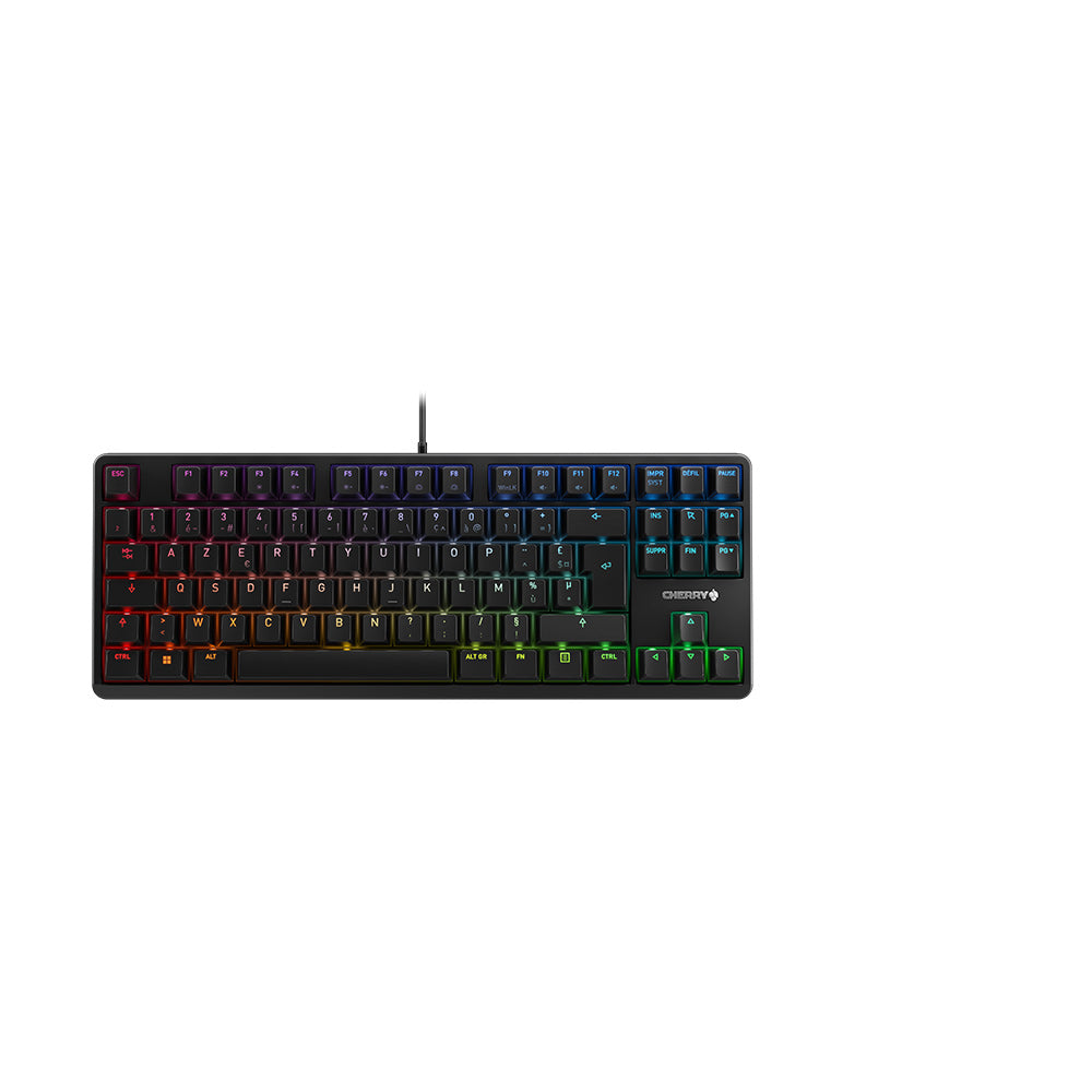CHERRY ClavierG80-3000N RGB TKL USB noir AZERTY (FR)