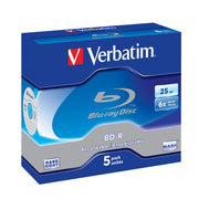 Blu-Ray BD-R Single Layer 6X 25GB LTH 5