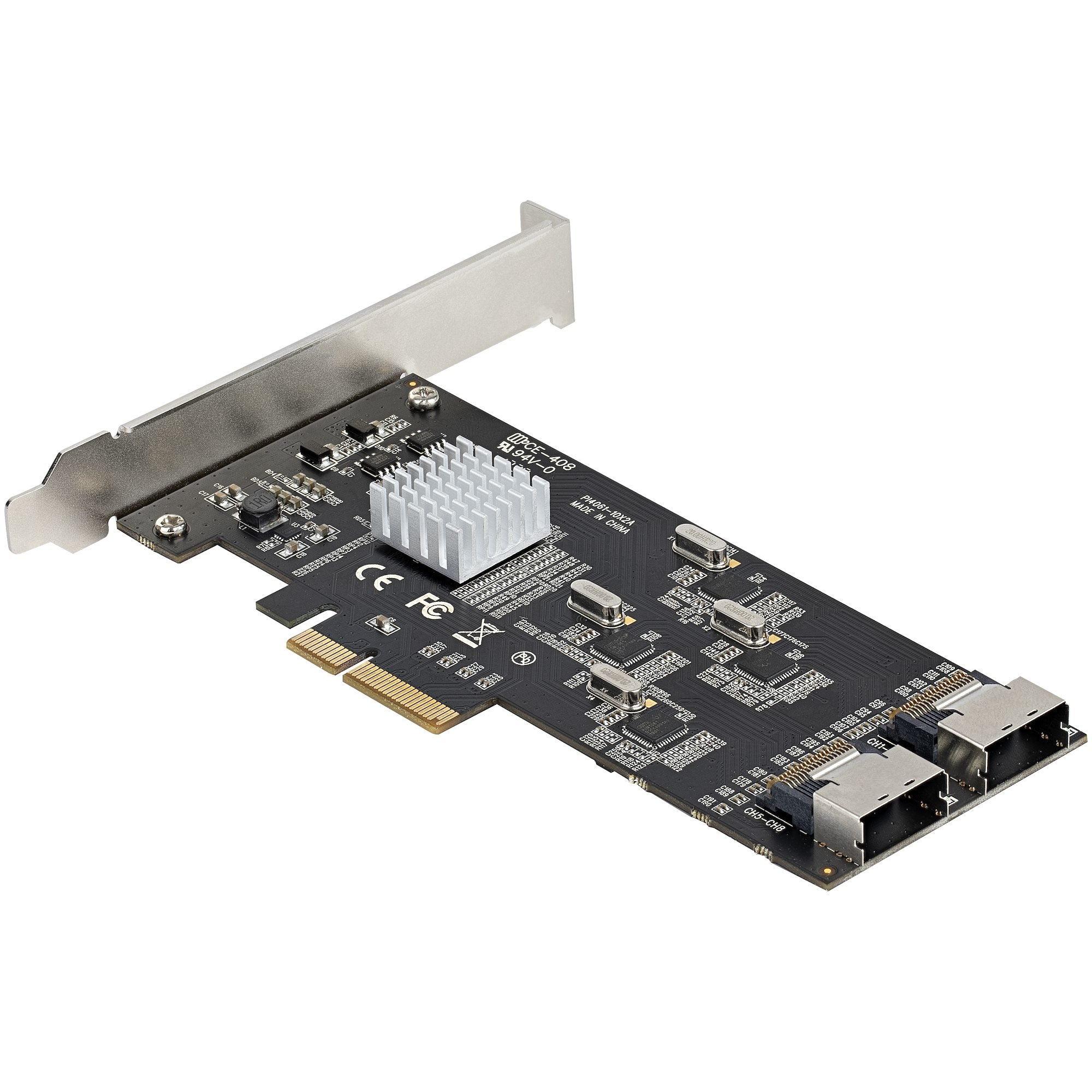 8 Port SATA 6Gbps PCIe Controller Card