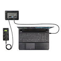 In-Table Conference Room Laptop Dock