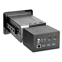 In-Table Conference Room Laptop Dock