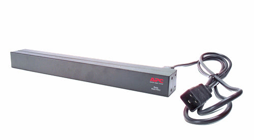 APC Basic Rack-Mount PDU Rack AC 208/230V input IEC 60320 C20 output connectors 12 power IEC 60320 C13 1U 19 2.49m cord BK