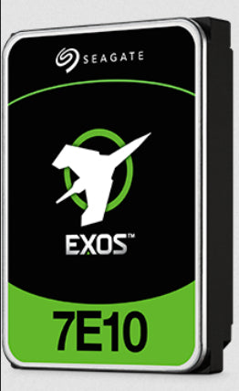 SEAGATE Exos 7E10 SAS 4To 7200tpm 256Mo cache SED 512e/4KN BLK