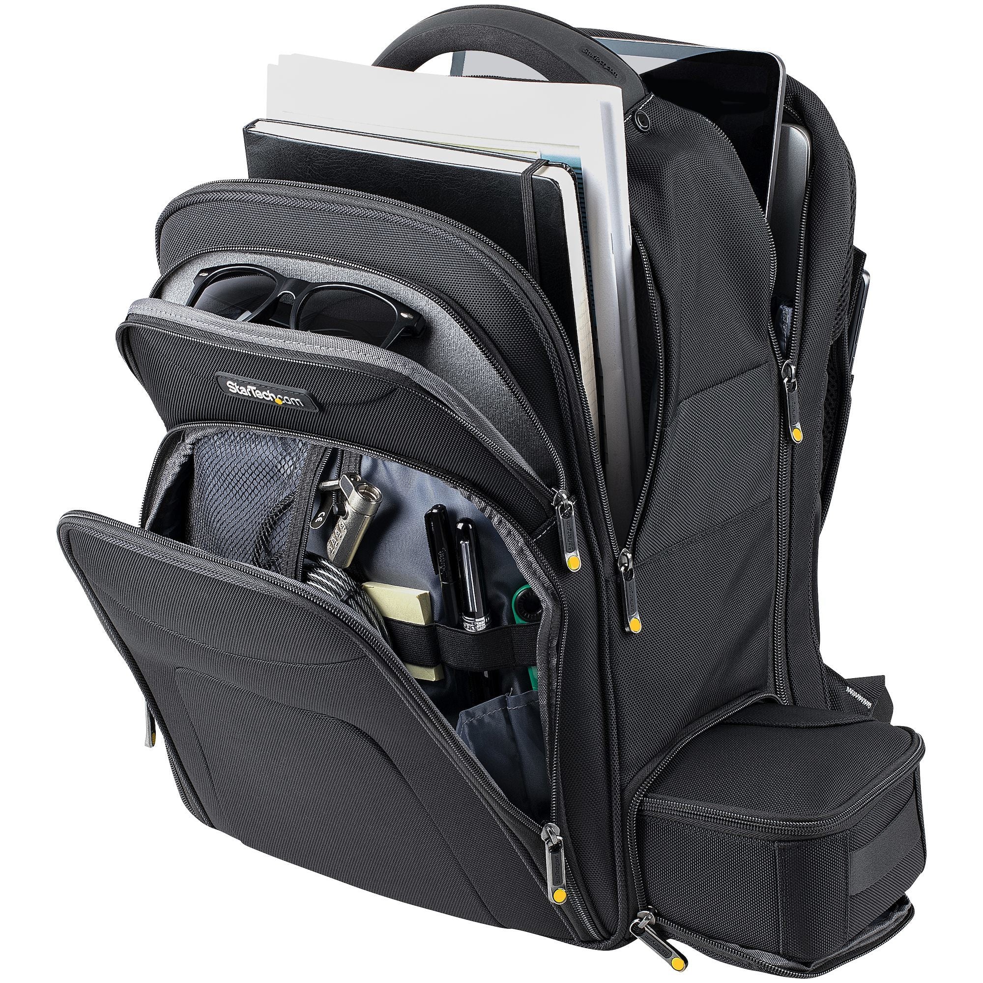 15.6in Laptop Backpack w/Accessory Case