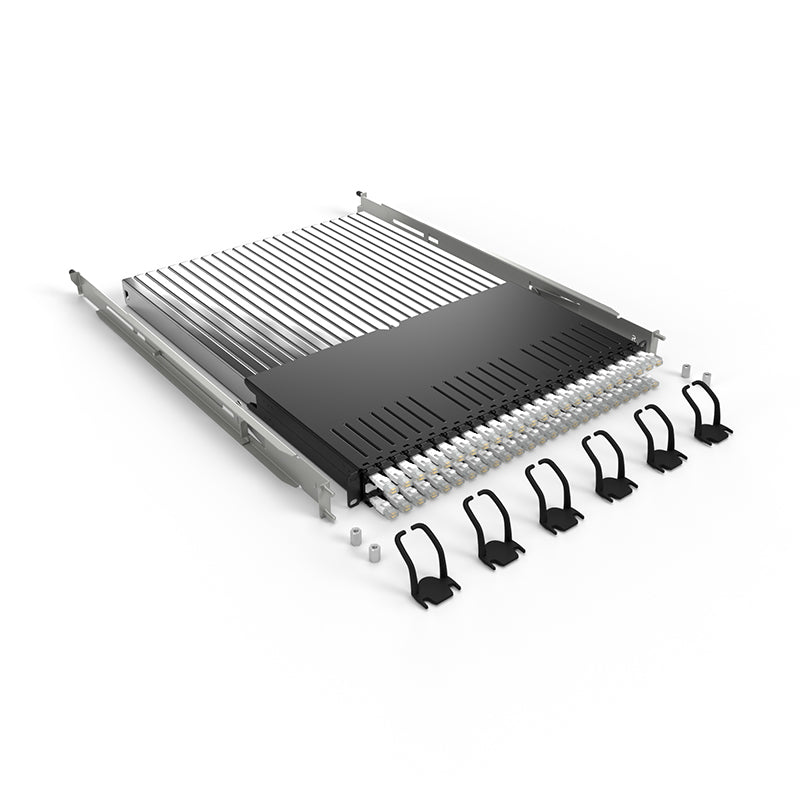 PATCHBOX PLUS+ équipé de 24x Cordons CAT6A U/FTP Blanc 1,8 m