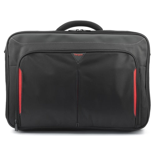 TARGUS sacoche Classic 17-18p Clamshell noire et rouge
