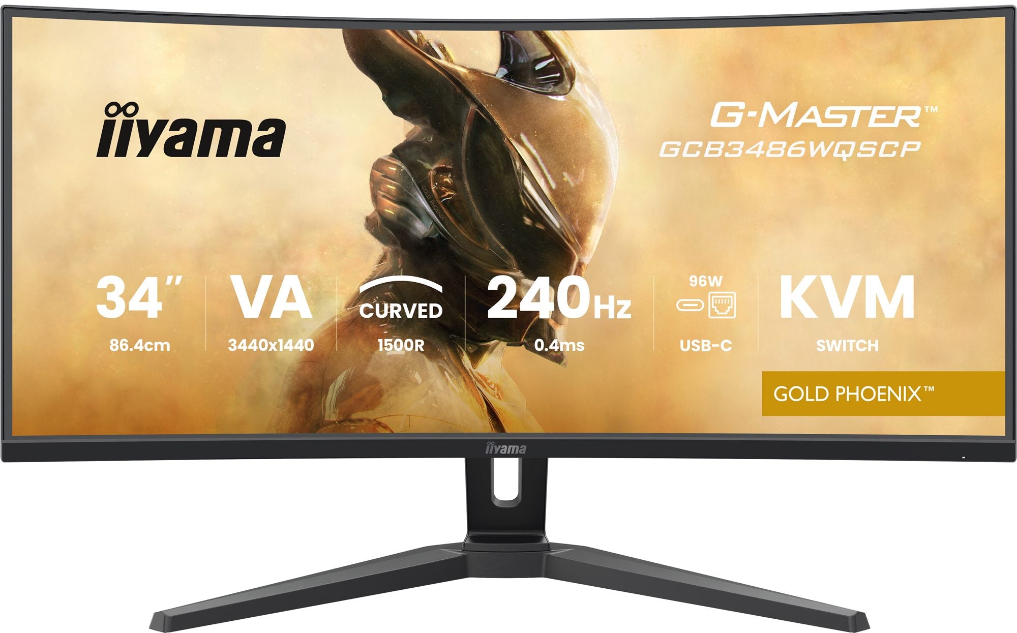 GCB3486WQSCP-B1 34" UW VA-Curved Gaming