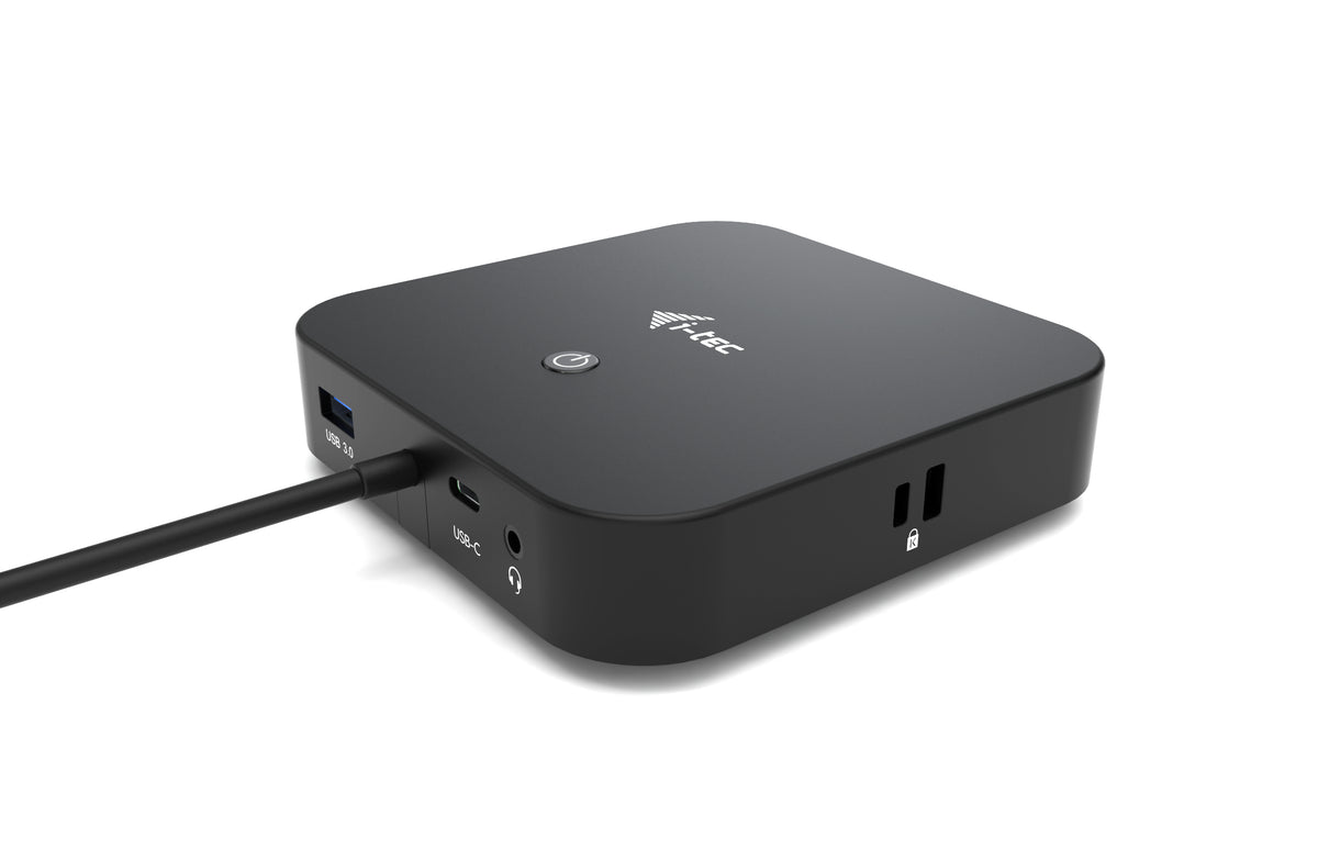 I-TEC USB-C Dual Display MST DS 1xDP 1xHDMI 1xGLAN 3xUSB 3.0 2x USB 2.0 1xUSB-C-Datei 1xAudio/Mic Jack 1x100W USB-C PD