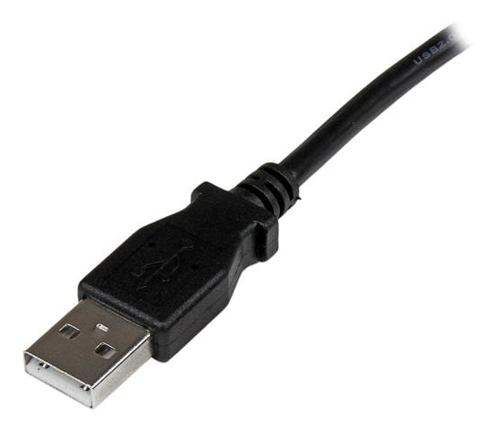 1m USB 2.0 A to Right Angle B Cable M/M