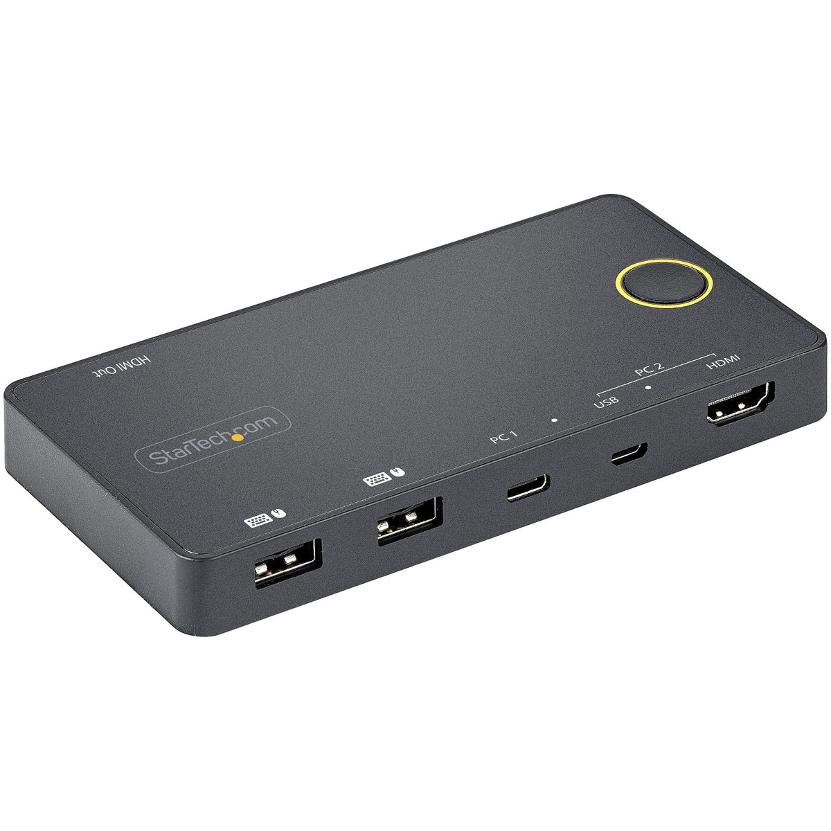 2 Port USB-A+HDMI/USB-C KVM Switch 4K