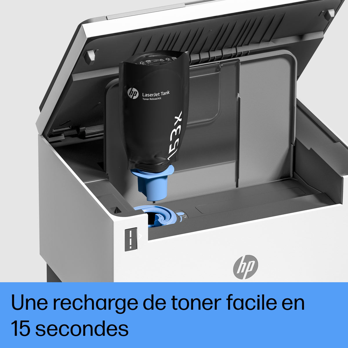 HP LaserJet Tank MFP 1604w MFP Mono B/W laser 216x297mm A4 14ppmcopy 22ppmprint 150 sheets USB 2.0 LAN Wi-Fi Bluetooth