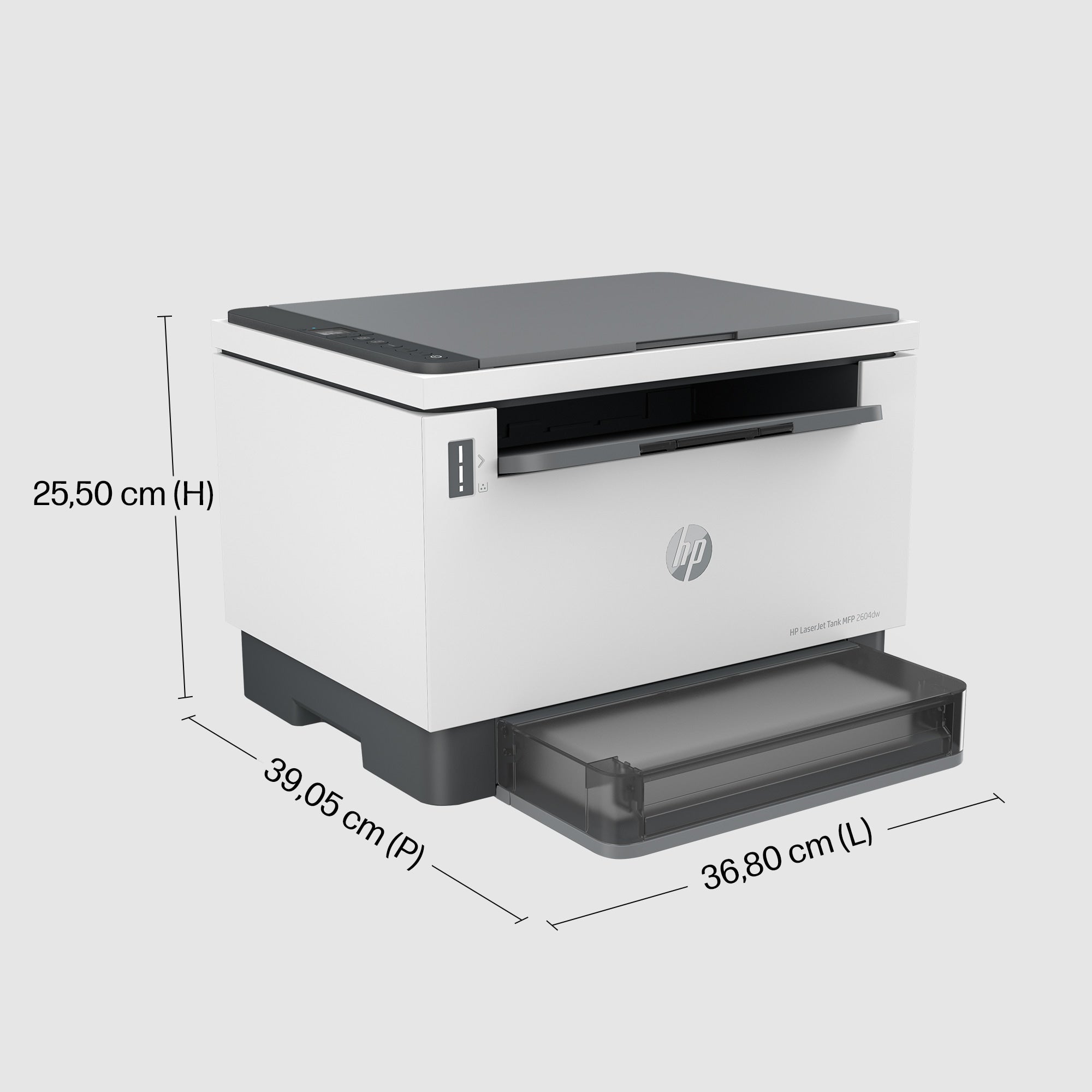 HP LaserJet Imprimante Tank MFP 2604dw, Noir et blanc, Imprimante pour Entreprises, Sans fil  Impression recto-verso  Numérisation vers e-mail  Numériser vers P