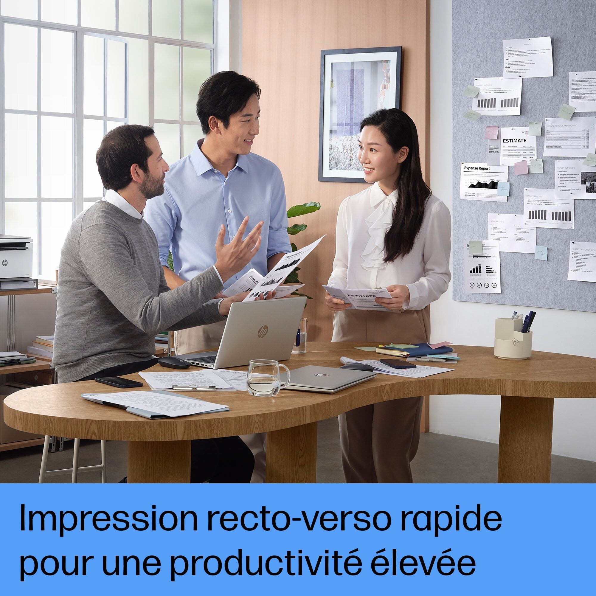 HP LaserJet Imprimante Tank MFP 2604sdw - Noir et blanc - Imprimante pour Entreprises - Impression recto-verso  Numérisation vers e-mail  Numériser vers PDF - L