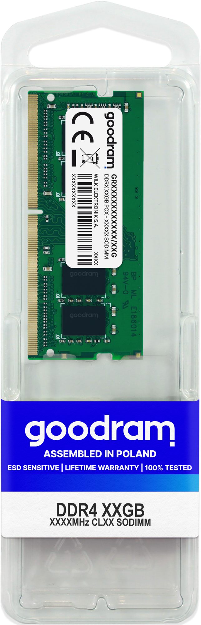 Module de mémoire Goodram GR3200S464L22S/8G 8 Go 1 x 8 Go DDR4