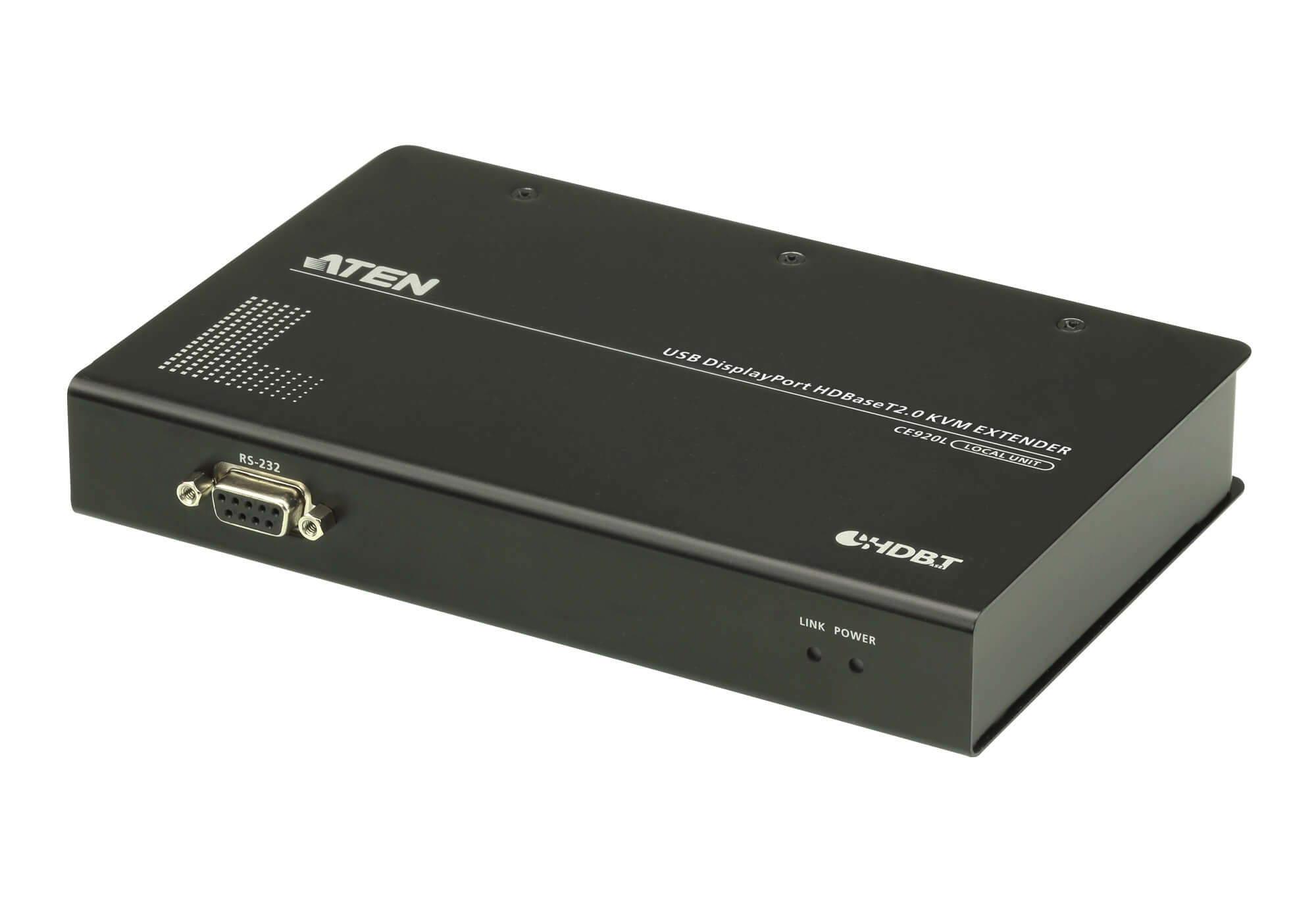 Systeme d'extension KVM USB DisplayPort HDBaseT™ 2.0 (4K a 100 m) - Émetteur et récepteur - Avec fil - 150 m - Cat5e - Cat6 - Cat6a - 4096 x 2160 pixels - Noir