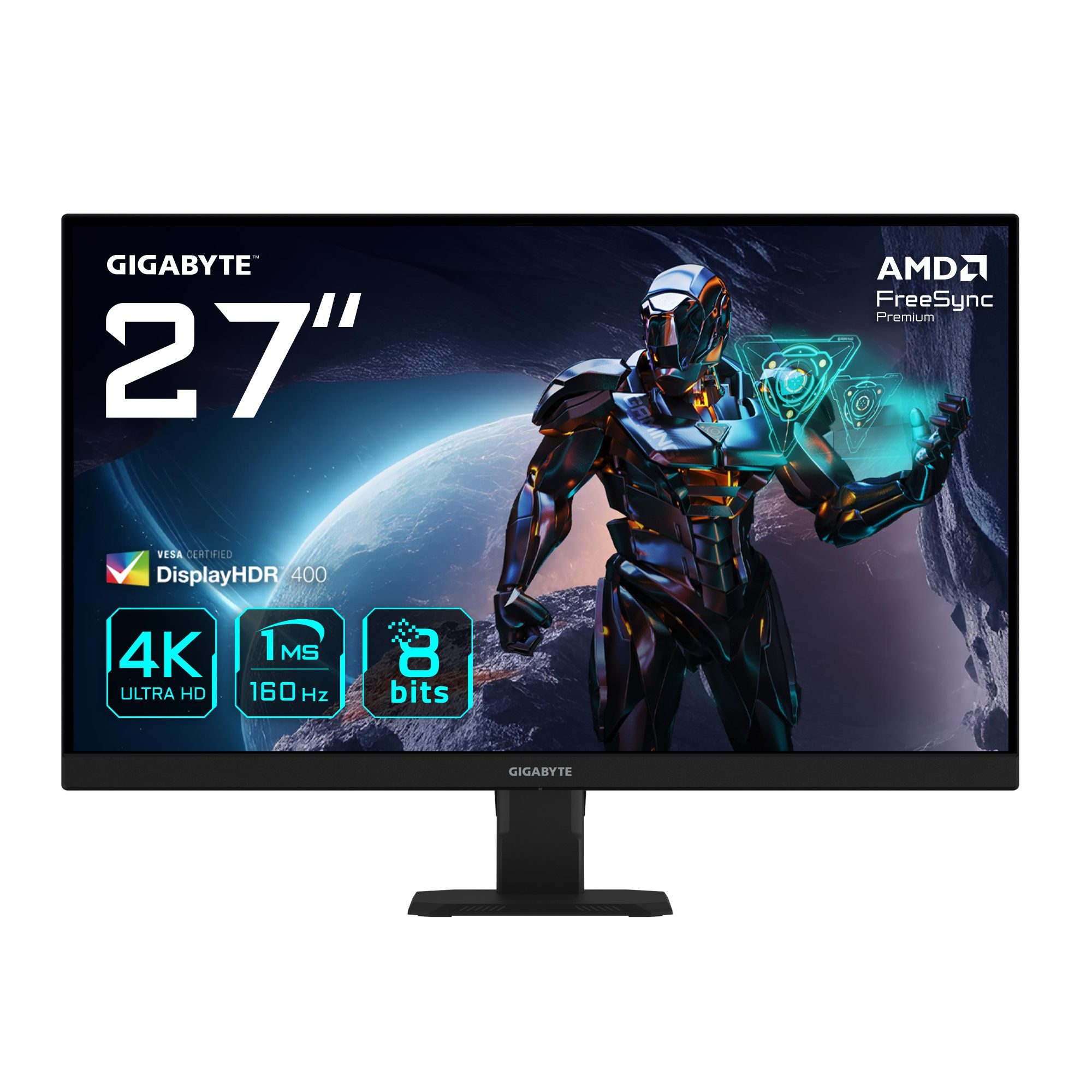 "GIGABYTE GS27U écran plat de PC 68,6 cm (27"") 3840 x 2160 pixels 4K Ultra HD LED Noir"