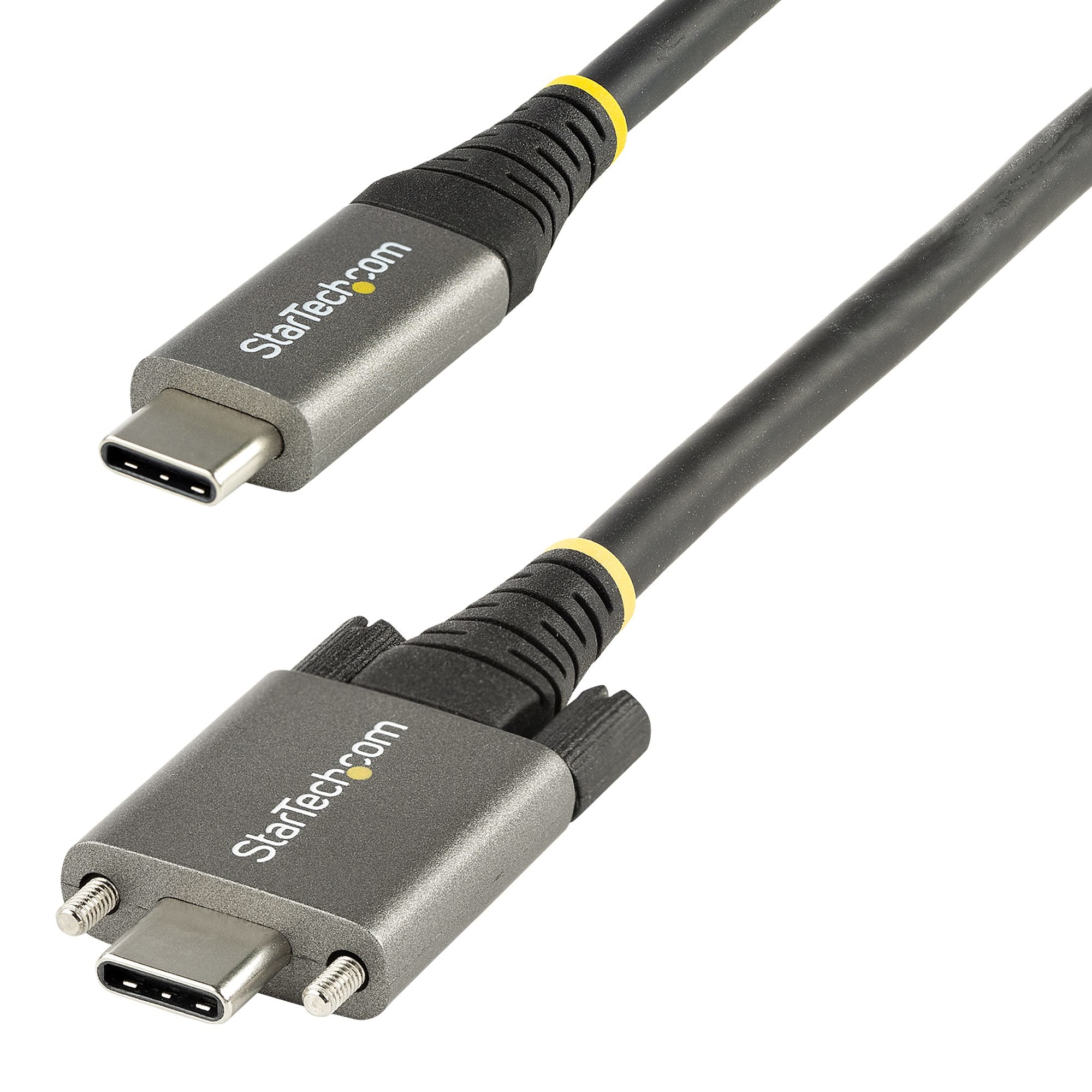 Cavo USB-C viti laterali 50cm -100W 5A