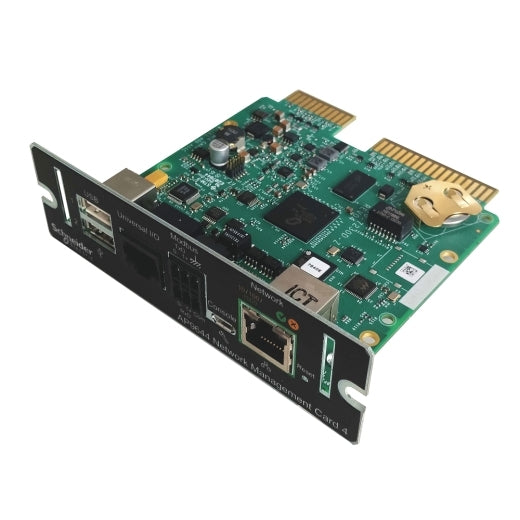 APC Network Management Card LCES2 with Modbus Ethernet and Aux Sensors Remote management adapter 1GbE Modbus USB 1000Base-T
