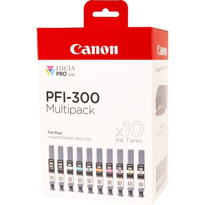 CANON PFI-300 MBK/PBK/C/M/Y/PC/PM/R/GY/CO Multi Pack