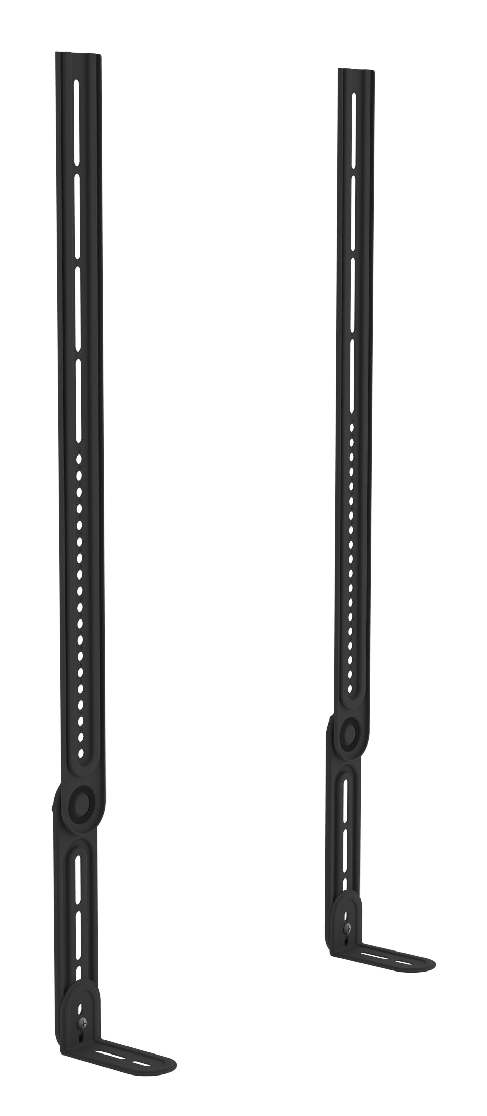 Peerless Universal UC/VC Soundbar Mount for 55in to 85in single displays and 55in to 75in dual displays