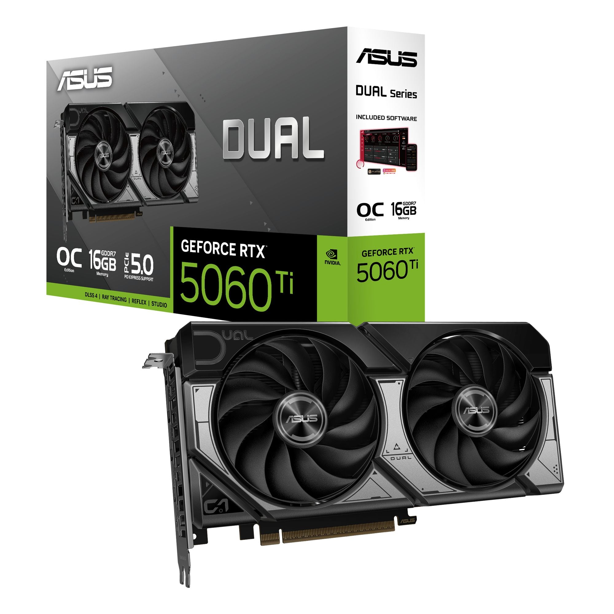 ASUS DUAL RTX 5060 TI O16G