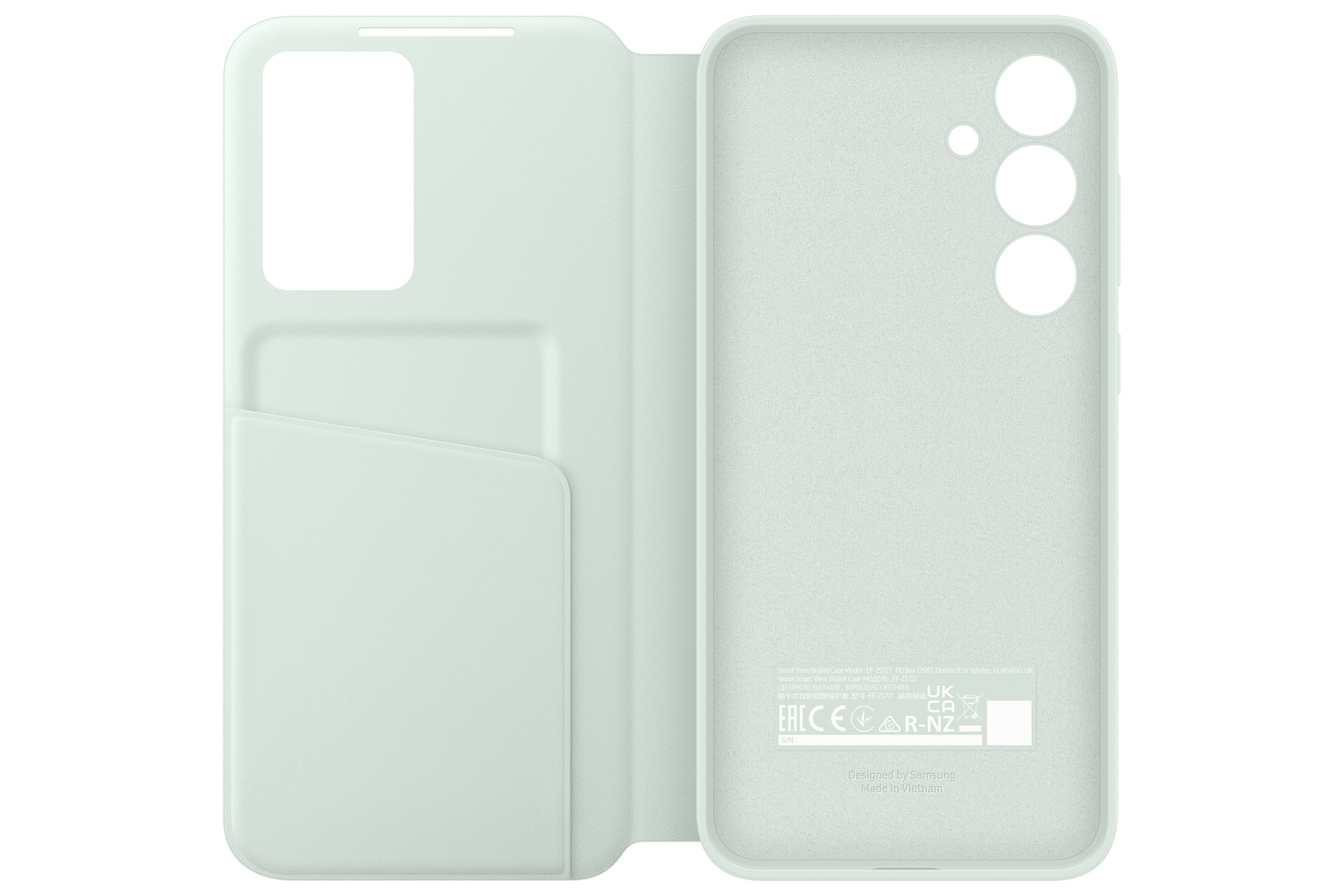 Samsung S24 FE Smart View Wallet Mint