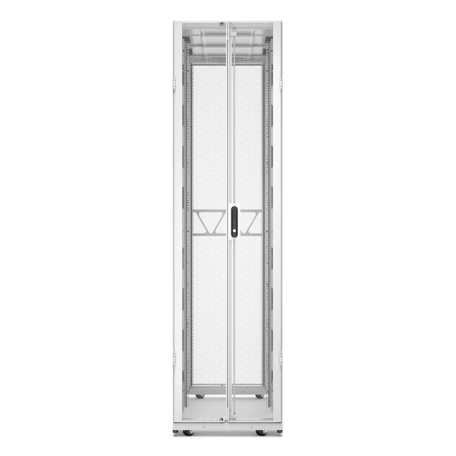 APC NetShelter SX Gen 2 Rack cabinet 2258H x 600W x 1200D mm with Sides floor-standing white 48U 19 TAA Compliant