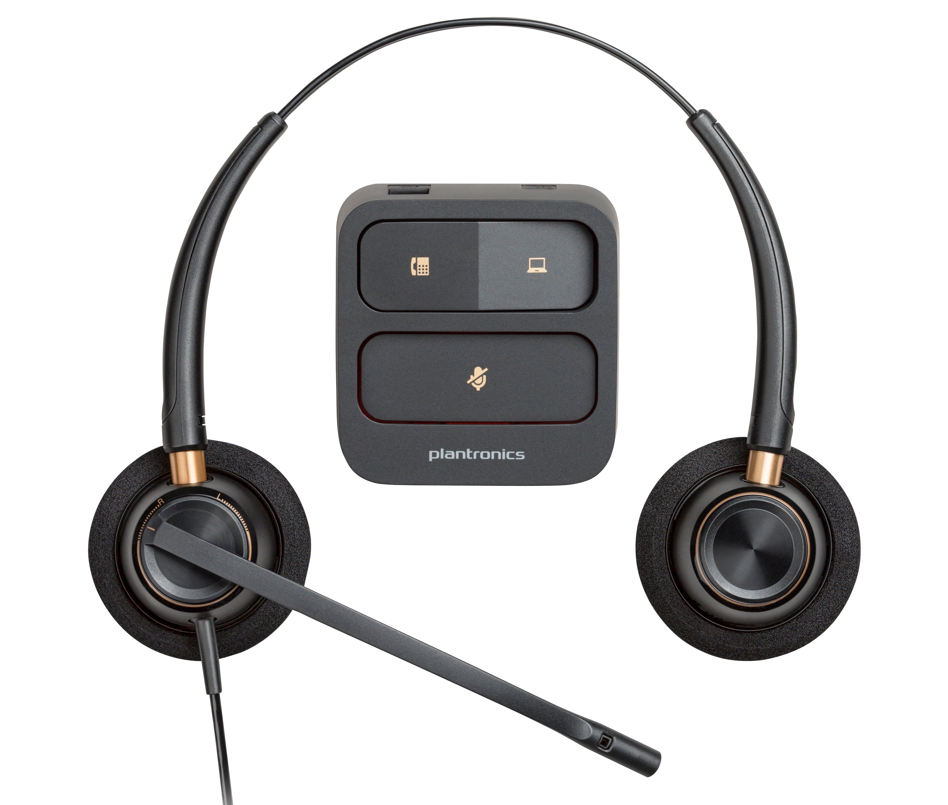 HP Poly EncorePro 520 Casque Binaural + Déconnexion Rapide