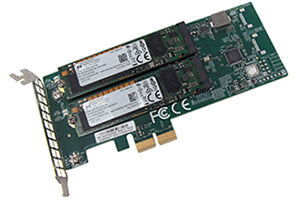FUJITSU PDUAL CP100 FH/LP M.2 Boot and Adapter card in PCIe FH/LP Formfactor